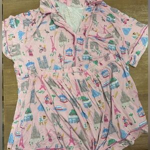 Little sleepies women’s 2 piece set pj